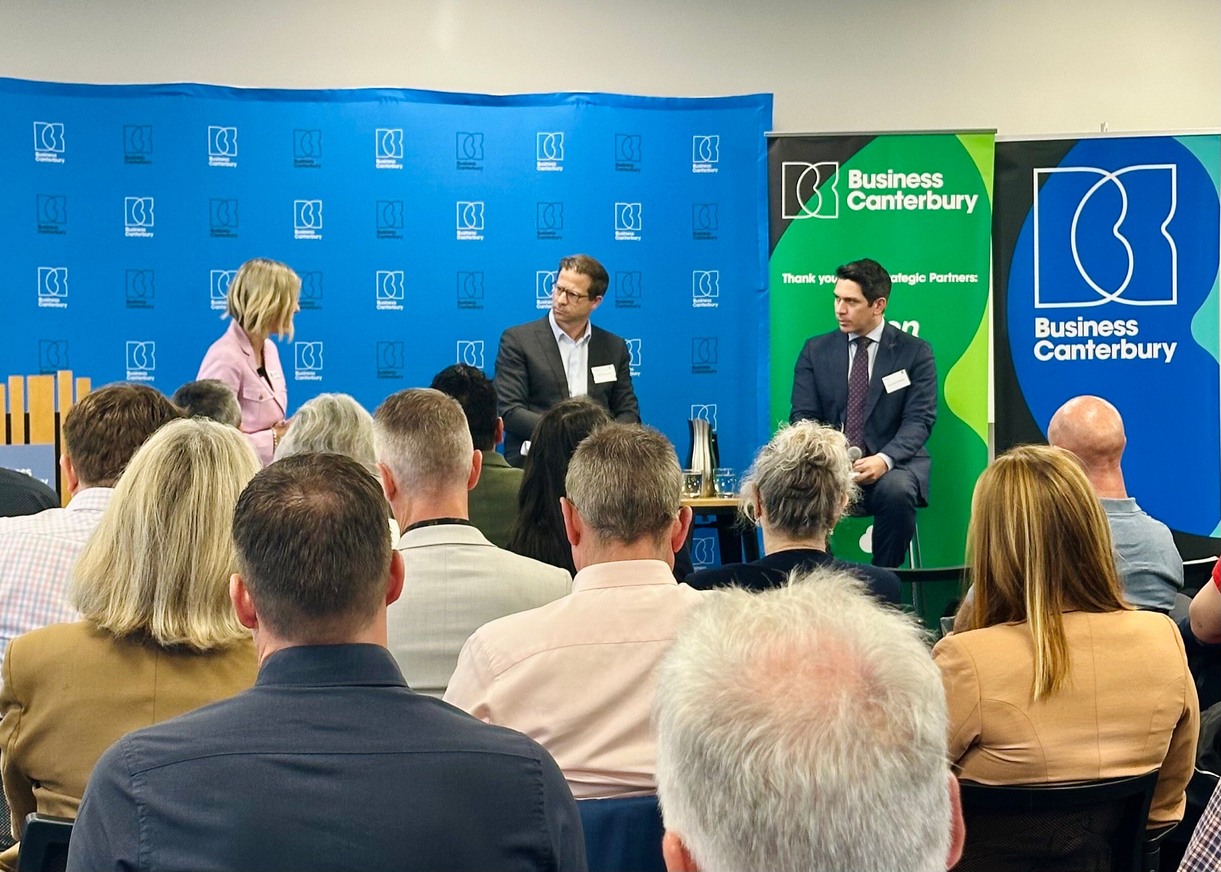  Hon. James Meager MP, Minister for the South Island, and Hon. Chris Penk MP, Minister for Small Business and Manufacturing.